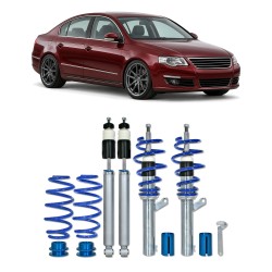 BlueLine Coilover Kit suitable for VW Passat 3C incl. Variant-models 1.9TDi / DSG, 2.0TDi / DSG
