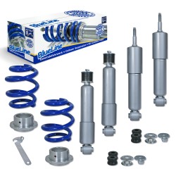 BlueLine Coilover Kit suitable for VW T4 Transporter, Syncro, Caravelle and Bus year 1991 - 2003