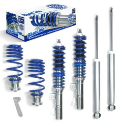 Blueline Coilover Kit suitable for Audi TT 8N Coupé and Roadster 1.8, 1.8T year 09.1998 - 2006, except vehicles with four-wheel drive