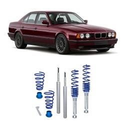 Kit Combiné Fileté Blueline approprié pour BMW Série 5 E34 Berline  525i, 530i, 540i, 525td, 525tds 1990-1995