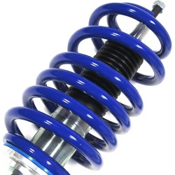 Suspension combiné fileté BlueLine Réglables - Amortisseurs filetés - Tuning Kit Complet - Qualité Allemande approprié pour Compatible av. A4 B8 (8K2) 1.8 TFSI/ 1.8 TFSI Quattro/ 2.0 TDI/ 2.0 TDI Quattro/ 2.0 TFSI/ 2.7 TDI/ 3.0 TDI Quattro/ 3.2 FSI/ 3.2 F