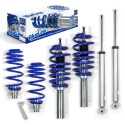 BlueLine Coilover Kit suitable for Audi A4 Avant B8 (8K5) incl. Qauttro models 1.8 TFSI, 2.0 TDI, 2.0 TFSI, 2.7 TDI, 3.0 TDI, 3.2 FSI, year 2007-2011