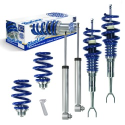 BlueLine Coilover Kit suitable for Audi A6 (4F) Limousine 2.0 TDI, 2.0 TFSI, 2.4, 2.7 TDI, 2.8 FSI, 3.0, 3.2 FSI year 2004-2011,except vehicles with four-wheel drive