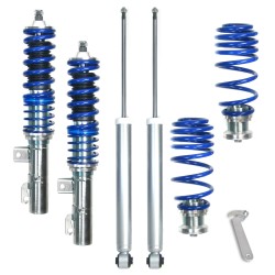 Suspension combiné fileté BlueLine Réglables - Amortisseurs filetés - Tuning Kit Complet - Qualité Allemande approprié pour Skoda Octavia RS (1U) 1.8 NON Allrad, 5.01-,  Tuning Kit Complet - Qualité Allemande