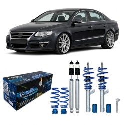 BlueLine Coilover Kit suitable for VW Passat Limo and Variant ( B7 / 3C ) 1.4 TSI, 1.8 TSI, 2.0 TSI, 1.6 TDI, 2.0 Blue TDI year 2010 - 2014, except Alltrack models