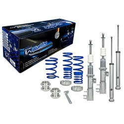 BlueLine Coilover Kit suitable for Opel Corsa E 1.0 Turbo, 1.4 16v, 1.3 CDTi year 2014-2019
