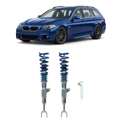 BlueLine Gewindefahrwerk passend für BMW 5er (F11) Touring ab Baujahr 03/2010- , nicht geeignet für Fahrzeuge mit Niveauregulierung oder X-Drive-Modelle