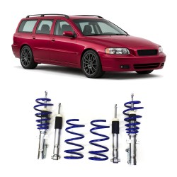 BlueLine Coilover Kit suitable for Volvo V70 (S/J),  03/00-07/07, only for front wheel drive