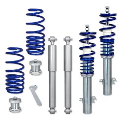Blueline Coilover Kit suitable for Peugeot 208  1.0/ 1.2/ 1.2THP/ 1.4GPL / 1.4VTi/ 1.6/ 1.6GTi/ 1.6THP/ 1.6HDi/ 1.6 BlueHDi, year. 2012-2019, for 51mm front strut only