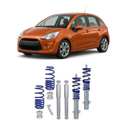 Kit Combiné Fileté Blueline approprié pour Citroën C3 II 2009-2017