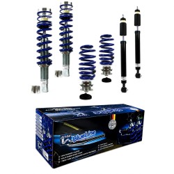 Blueline Coilover Kit suitable for Audi A5 (F5) Sportback/ Coupe for front strut diameter  48,6 mm and 53 mm ( adapter ), year 2015-, not for electric damper system