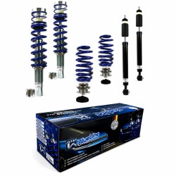 Blueline Coilover Kit suitable for Audi S4 B9 sedan, for front strut diameter  48,6 mm and 53 mm ( adapter ), year 2015-, not for electric damper system
