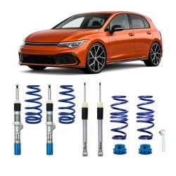 Kit Combiné Fileté BlueLine approprié pour VW Golf 8 Golf 8 2019+ (à barre de torsion)