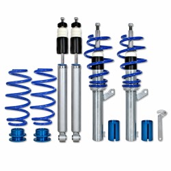 BlueLine Gewindefahrwerk HA Mehrlenker (Multilink) passend für Audi A3 (8V), S3, RS3 1.8 TFSI, 2.0 TFSI, 2.0 TFSI (S3), 2.5 TFSI (RS3), 1.6TDI, 2.0 TDI, 30 TFSI, 35 TFSI, 40 TFSI, 30 TDI, 2012-2020, Ø 50/55 mm!! (Achslast VA 1160 kg) nur passend bei HA Me