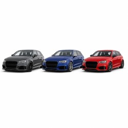 BlueLine Gewindefahrwerk HA Mehrlenker (Multilink) passend für Audi A3 (8V), S3, RS3 1.8 TFSI, 2.0 TFSI, 2.0 TFSI (S3), 2.5 TFSI (RS3), 1.6TDI, 2.0 TDI, 30 TFSI, 35 TFSI, 40 TFSI, 30 TDI, 2012-2020, Ø 50/55 mm!! (Achslast VA 1160 kg) nur passend bei HA Me