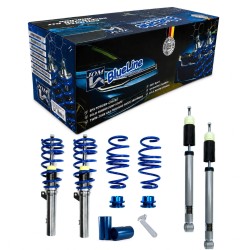 BlueLine Gewindefahrwerk passend für Golf 7 (AU/AUV/1K) 2.0 R 4 Motion ,GTI Clubsport,GTD  HA Mehrlenker (Multilink) passend für VW Golf 7 (AU/ AUV/ 1K) 2.0 R 4Motion, 2.0 Gti Clubsport, 2.0 Gti Clubsport S, GTI TCR, 2.0 R 360S, 2.0 GTD, 2012-2019, Ø 50/5