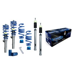 BlueLine Gewindefahrwerk passend für Passat B8 (3C) HA Mehrlenker (Multilink) passend für VW Passat B8 (3C) 1.4 TSI, 1.5 TSI, 1.8 TSI 132KW, 1.6 TDI 88KW, 2.0 TDI 81KW/ 90KW, 2014-2023, Ø 50/55 mm!! (Achslast VA 1160 kg) nur passend bei HA Mehrlenker (Mul