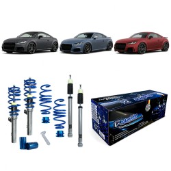 BlueLine Coilover Kit suitable for Audi TT, TTS, TT RS (FV) 8J/ 8J1, year 2014-2018, Ø 50/55 mm!!  ( axle load FA 1200kg ) only for multilink rear suspension