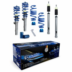 BlueLine Gewindefahrwerk passend für A3 (8V) S3 RS3 HA Mehrlenker (Multilink) passend für Audi A3 (8V), S3, RS3, 2012-2020, Ø 50/55 mm!! (Achslast VA 1200 kg) nur passend bei HA Mehrlenker (Multilink), Gewinde/ Feder