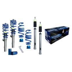 BlueLine Coilover Kit suitable for Seat Leon (5F) Cupra, year 2012-2020, Ø 50/55 mm!! ( axle load FA 1200kg ) only for multilink rear suspension