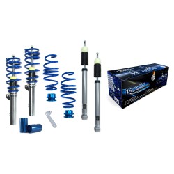 BlueLine Gewindefahrwerk passend für Superb HA Mehrlenker (Multilink) passend für Skoda Superb (5E), 2015-, Ø 50/55 mm!! (Achslast VA 1200 kg) nur passend bei HA Mehrlenker (Multilink), Gewinde/ Feder