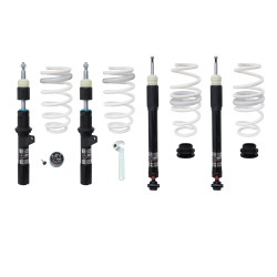 NJT eXtrem Coilover Kit suitable for Seat Leon and Leon ST (5F) 1.2 TSI, 1.4 TGI, 1.4 TSI year 2012- only for vehicles with rear beam axle