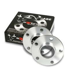 Cales Elargisseurs de voies 30mm (paire) - 15mm (épaisseur par Cale) Entraxe 5/120, Alésage central 72,6mm, Av. Centrage approprié pour BMW/Mini