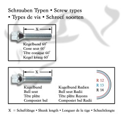 Spurverbreiterung Set 40mm inkl. Radschrauben passend für Alfa 159 (939) inkl.Brera,Spider,Sport