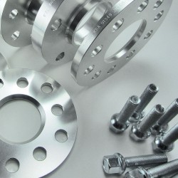 Wheel spacer kit 10mm incl. wheel bolts, for VW Touran