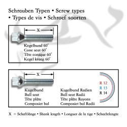 Wheel spacer kit 20mm incl. wheel bolts, for VW Sharan 7N