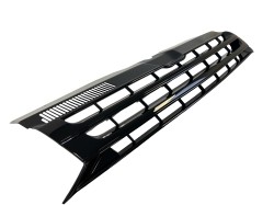 Kühlergrill ohne Emblem, schwarz glänzend passend für VW T5 facelift 11/2009-10/2015