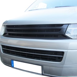 Front Grill badgeless, black suitable for VW T5 Facelift year 2009-