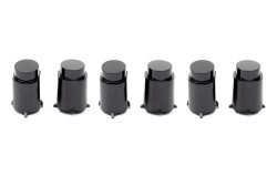 Grilles Antibrouillard, noir brillant approprié pour VW T6.1, 2019-