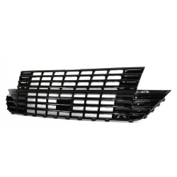 Front grille, badgeless, black gloss suitable for VW T6.1, 2019+