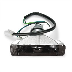 Front indicators, built-in position light, clear/black suitable for VW Golf year -07/89