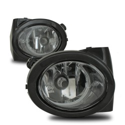 Fog lights clear incl. frame suitable for BMW E46 M3 year 1998- 2007 and E39 M5 year 1998-2005