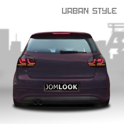 Feux Arrière - Nouveau Design, LED Noir, Urban style approprié pour VW Golf 5, 2003-2008