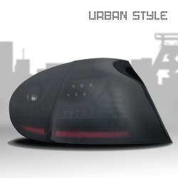 Feux Arrière - Nouveau Design, LED Noir, Urban style approprié pour VW Golf 5, 2003-2008