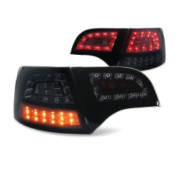 New Design LED rear lighsts black suitable for Audi A4 Avant B7 year 04-08