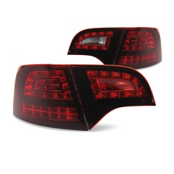 New Design LED rear lights dark red suitable for Audi A4 Avant B7 year 04-08