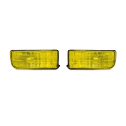 Nebelscheinwerfer Satz gelb Klarglas rechts links incl. Halterahmen passend für E36 passend für BMW E36 inkl. M3 Baujahr 1992-1998