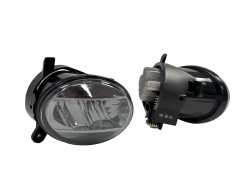 VOLL LED Nebelscheinwerfer smoke schwarz für Audi A4 B8 07-11 A6 4F 08-11 Q5 passend für Audi A4 B8 Limo 8K2/ Avant 8K5  Bj. 2007-2011, Audi A6 Limo 4F2/ Avant A6 4F5 Bj. 2008-2011, Audi Q5 8R Bj. 2008-2017, Seat Exeo 3R2/ Seat Exeo ST 3R5 Bj. 2008-2013