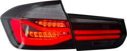 Feux arrière, avec barre lumineuse LED, avec clignotants dynamiques séquentiels LED approprié pour BMW F30 berline, 2011-2019