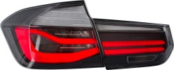 Feux arrière, avec barre lumineuse LED, avec clignotants dynamiques séquentiels LED approprié pour BMW F30 berline, 2011-2019