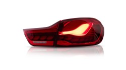 Rückleuchten, OLED/LED, mit sequentiellen dynamischen LED-Blinkern passend für BMW F32 Coupe/ F33 Cabrio/ F36 Gran Coupe, 2013-2021