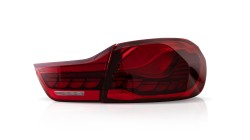 Rückleuchten, OLED/LED, mit sequentiellen dynamischen LED-Blinkern passend für BMW F32 Coupe/ F33 Cabrio/ F36 Gran Coupe, 2013-2021