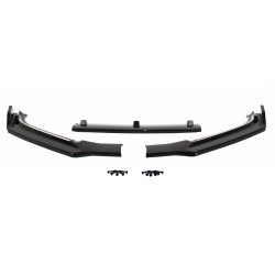 Frontspoiler Frontspoilerlippe Frontflap Spoiler Splitter schwarz glänzend +ABE+ für Audi A4 B9 (Typ 8W) 15-19 passend für Audi A4 B9 (Typ 8W) Bj. 2015-2019