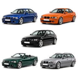 Kit Combiné Fileté RedLine approprié pour BMW Série 3 E46 Berline 1998-2005, Coupé 1999-2006, Touring 1999-2005, Cabriolet 2000-2007, Compact 2001-2004