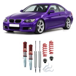 Kit Combiné Fileté RedLine approprié pour BMW Série 3 E90 2005-2011, E91 2005-2012, E92 2006-2013, E93 2007-2013