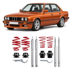 Redline Gewindefahrwerk passend für BMW E30 316/316i/318i/320i/323i/325i/324D/TD, 11.82-1.91, nur 51 mm Federbein